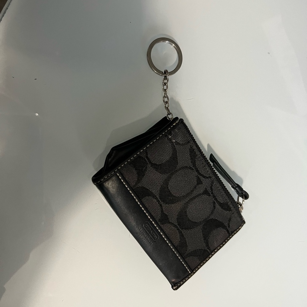 Coach keychain wallet